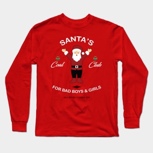 Santa's Coal Club Long Sleeve T-Shirt